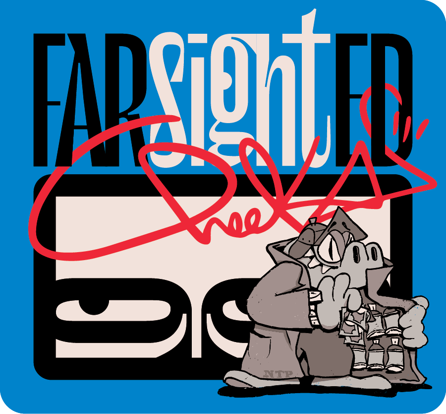OG farSIGHTed sticker