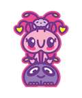 Phants pink sticker (Large)