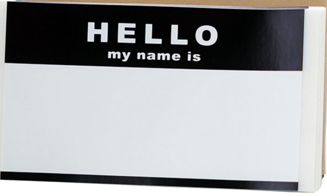 Hello Eggshell Sticker