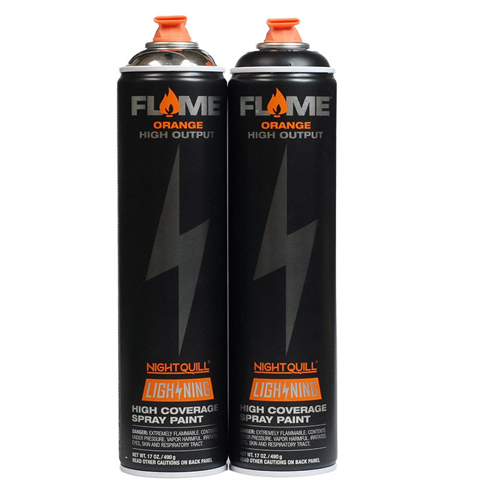 FO-901 Thick Black- Flame x Night Quill Lightning Can 600 ml